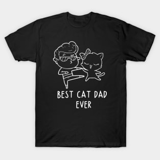 BEST CAT DAD EVER T-Shirt